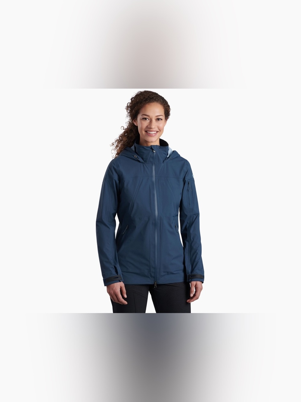 KUHL The One Shell Jacket in Slate Blue XL 2175 Ultra Light Waterproof Stretch